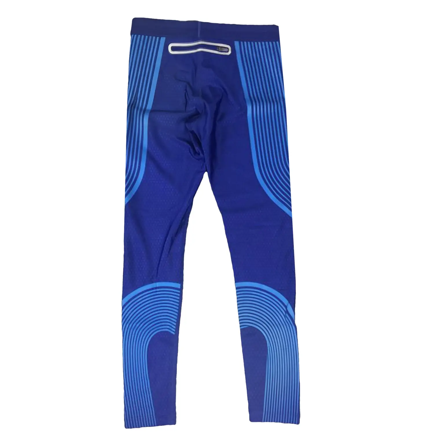 Женские беговые брюки Dri Fit Nike, синий stripes — фото 3