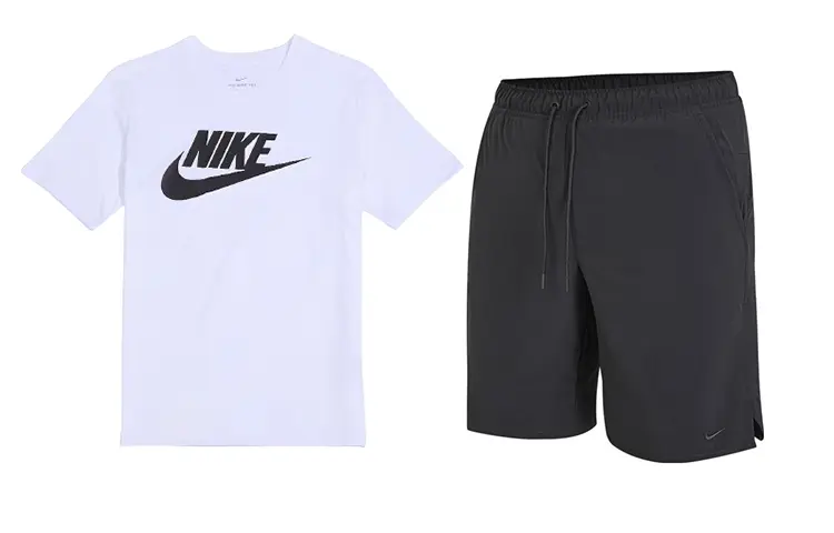 

Nike Повседневный спортивный костюм мужской белый+черный