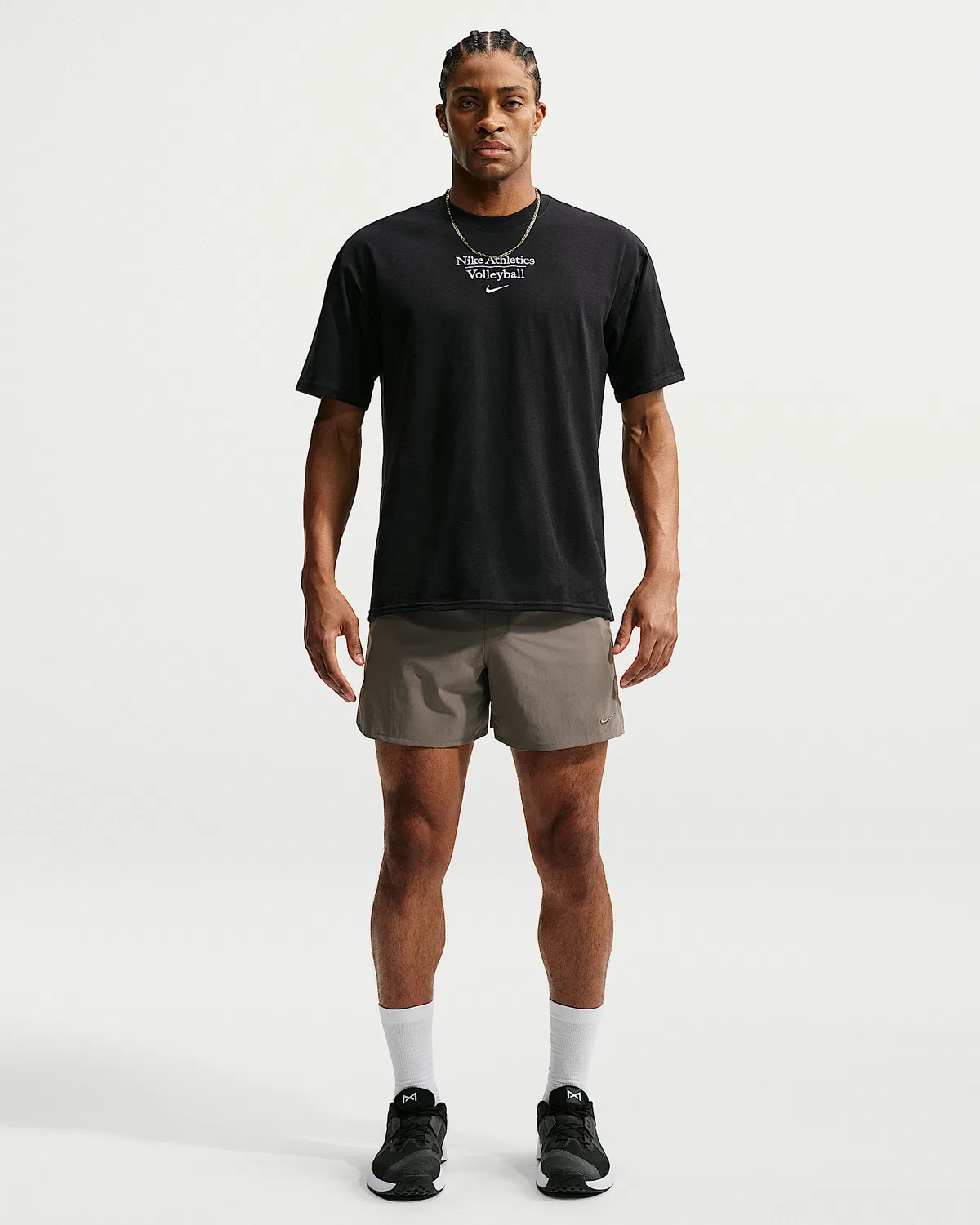 Мужская футболка Max90 Nike Volleyball, Black — фото 4