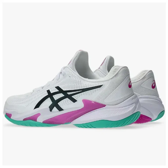 Мужские теннисные кроссовки «Court FF 3» от ASICS, White X Dark Sakura (106) — фото 3