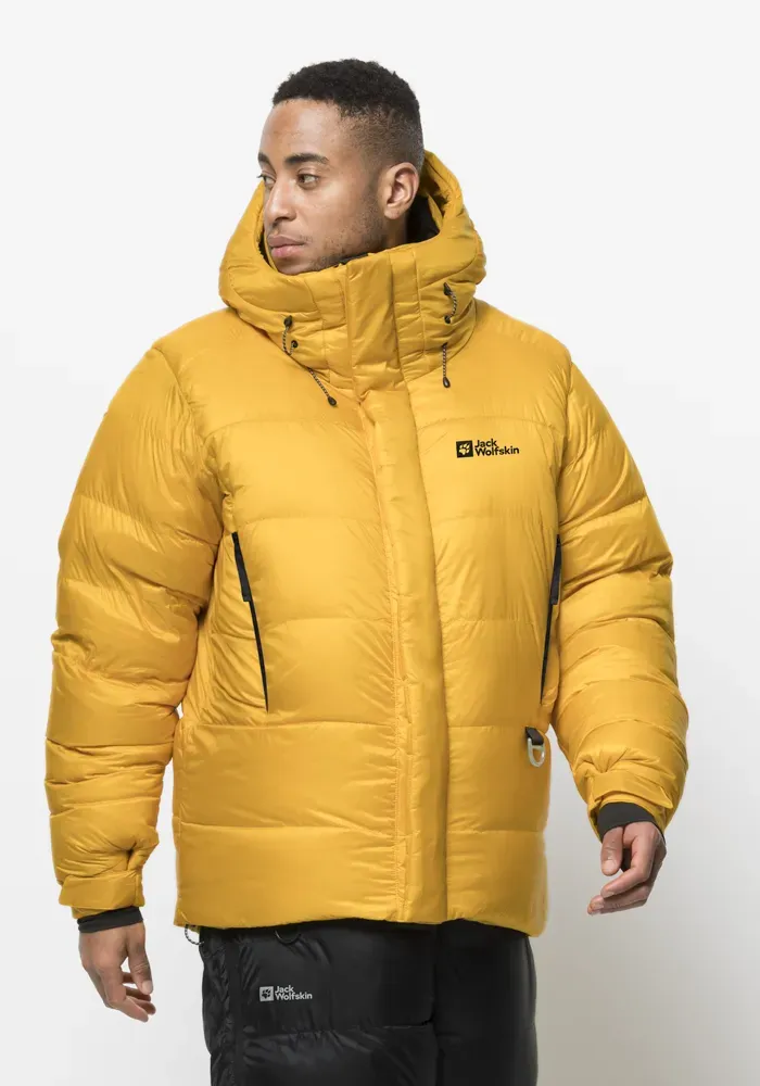 

Пуховик Jack Wolfskin "1995 SERIES DOWN HOODY", с капюшоном, желтый