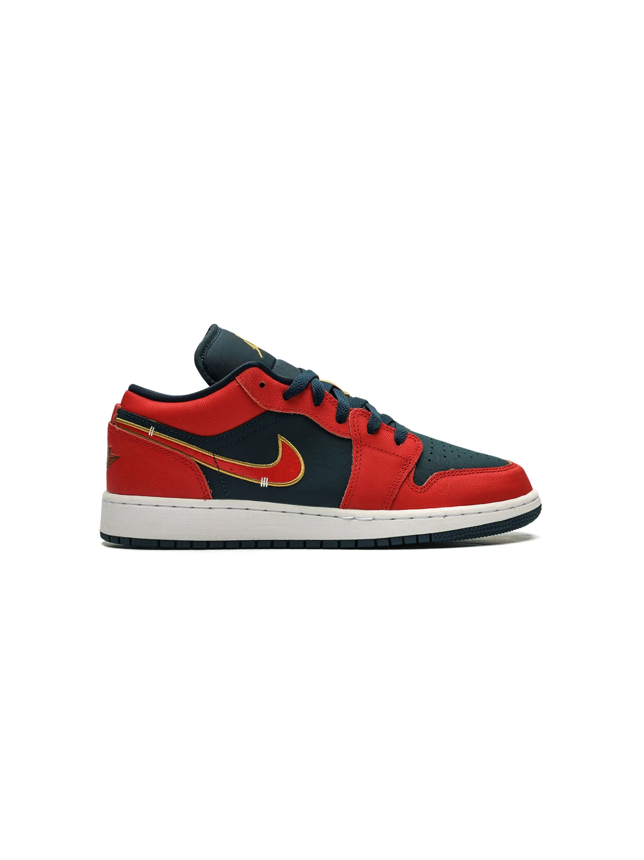 Кроссовки Jordan 1 Low Armory Navy/Sport Jordan Kids, синий — фото 2