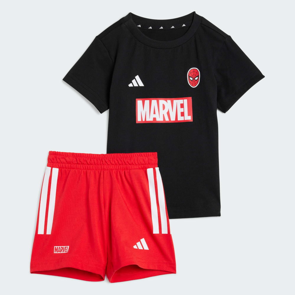 

Комплект Adidas Marvel Spider-Man Tee Set Kids, черный/белый