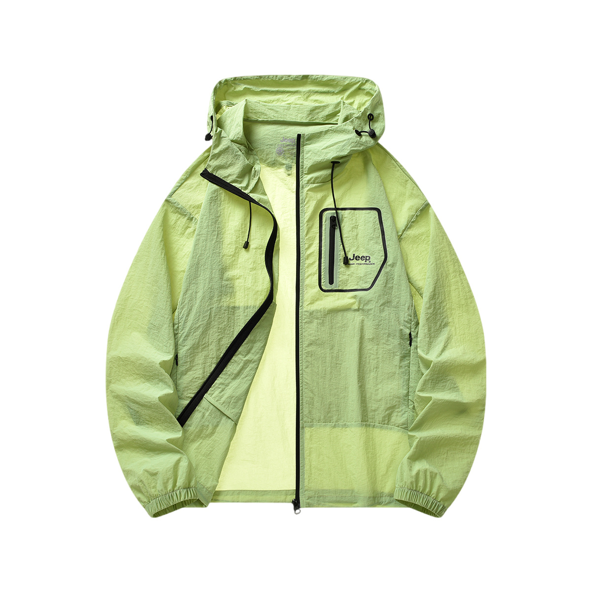 

Коллекция солнцезащитной одежды Ice Peak Sun Protection Collection Unisex Jeep, светло-grass зеленый