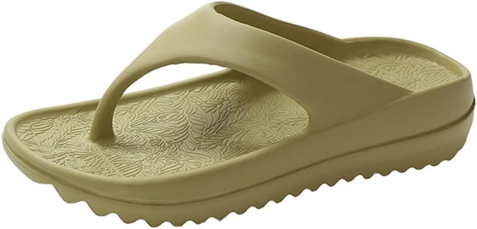 

Женские пляжные шлепанцы на платформе, модные мужские душевые слайд-сандалии, тапочки с ремешком, летняя обувь для пляжа, повседневные для пары, для улицы и дома, на танкетке, противоскользящие, удобные, легкие Mtfbq, зеленый