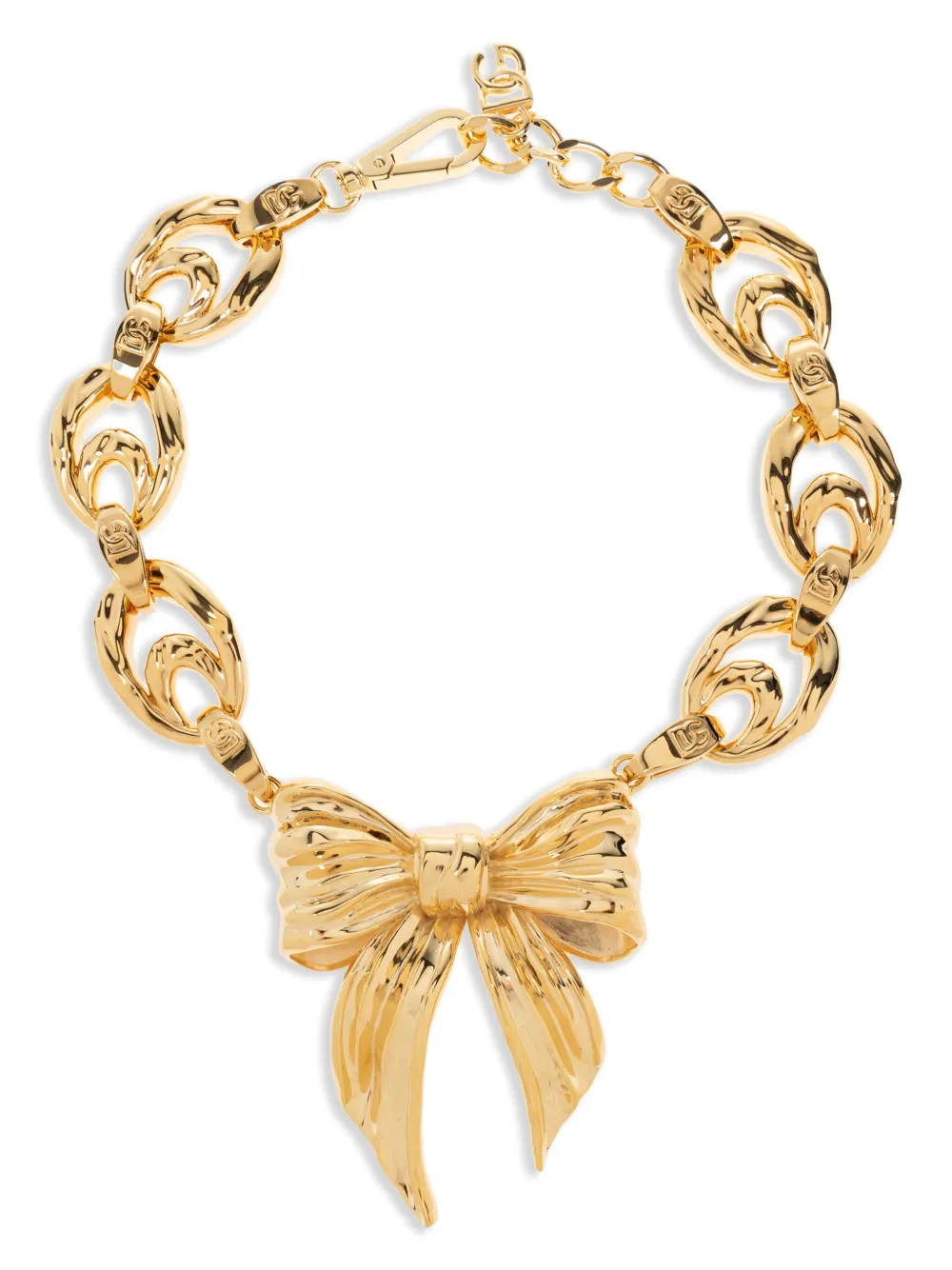 

Колье Bow DOLCE & GABBANA, золотой