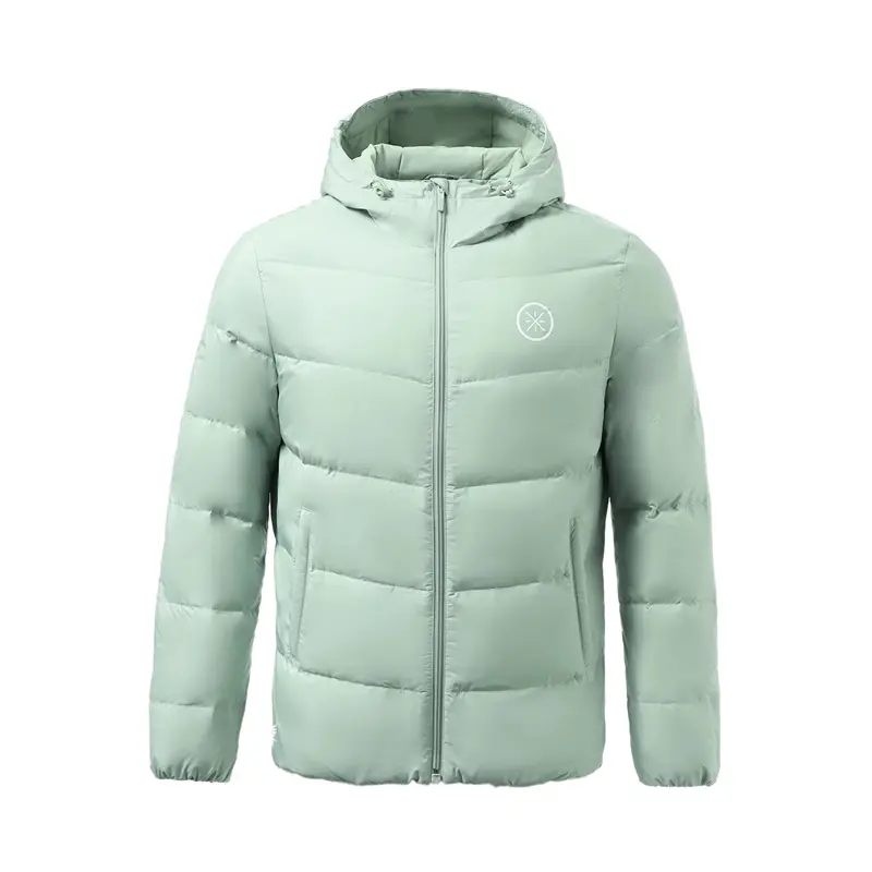 

Wade Collection Пуховик мужской Water Серо-зеленый Lining