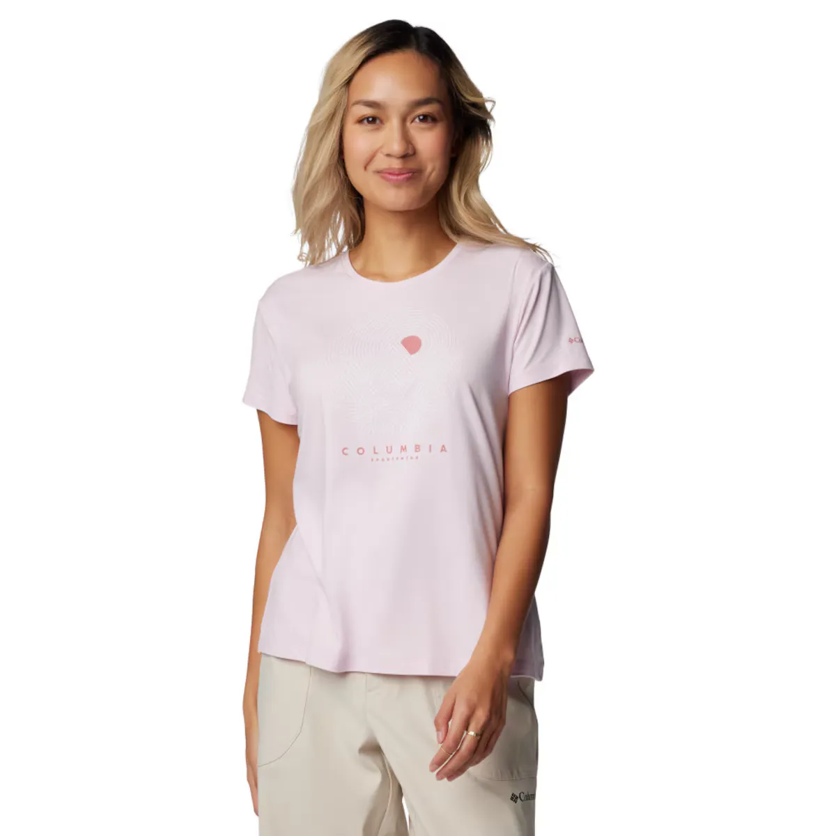 

Sloan Ridge Columbia Женская футболка, цвет Rosa