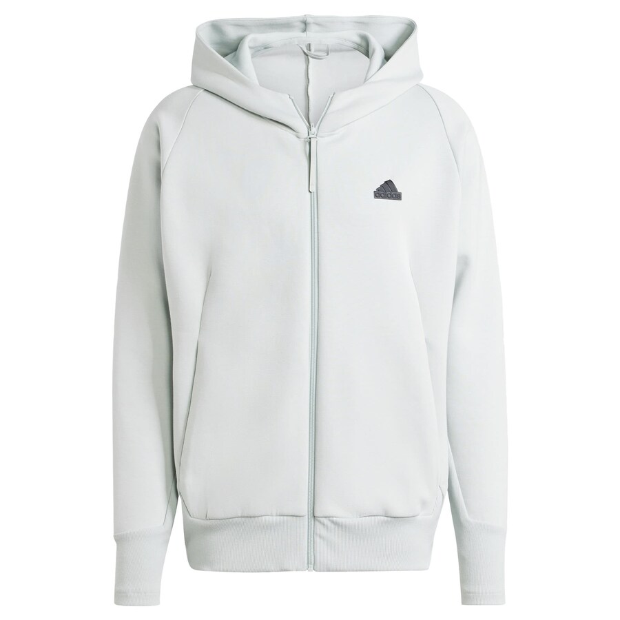 

Спортивная толстовка с капюшоном на молнии ADIDAS SPORTSWEAR Z.N.E. Premium, цвет Silver grey
