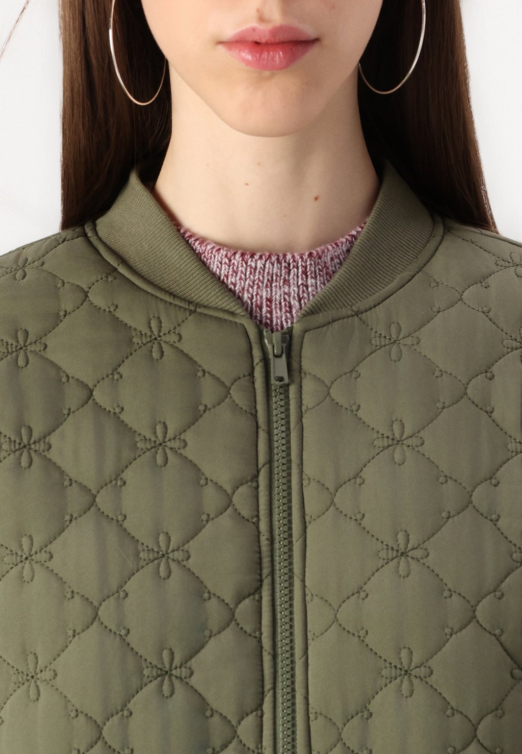 

Зимняя куртка VMALLY QUILTED LONG JACKET Vero Moda, оливковый