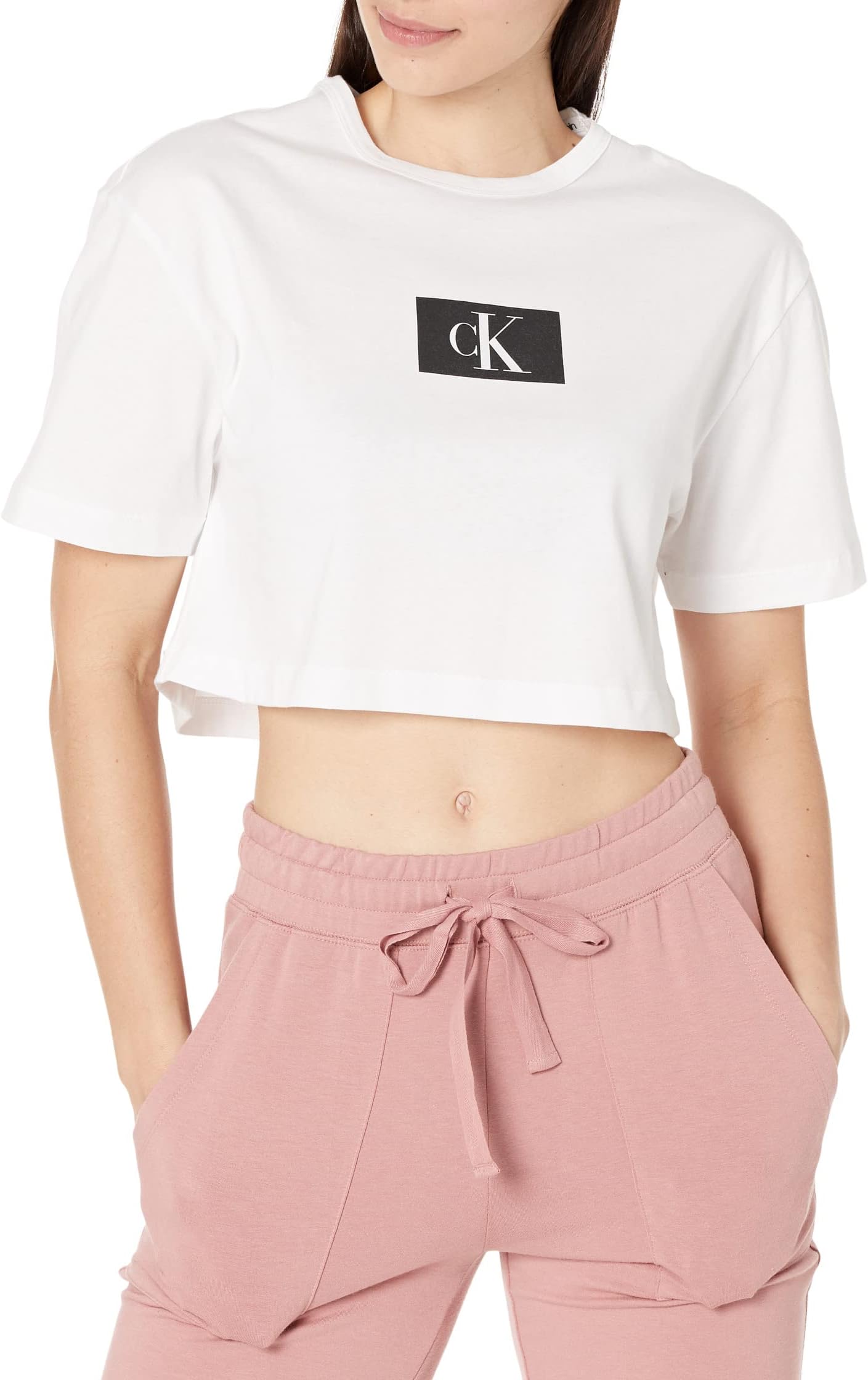 

Футболка Calvin Klein 1996 Lounge Short Sleeve Crew Neck, белый