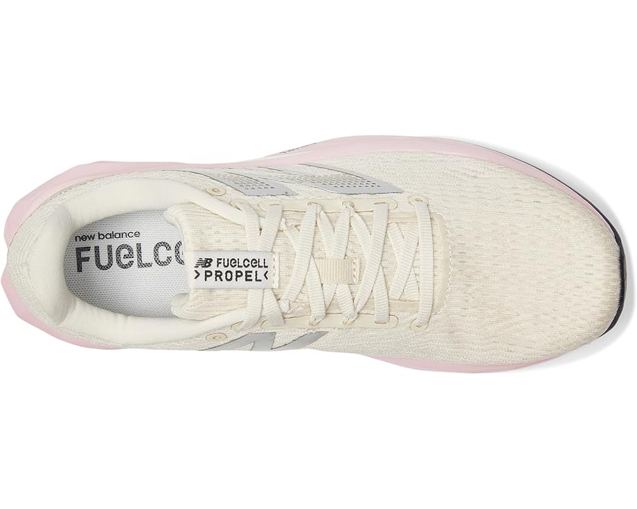 Кроссовки New Balance FuelCell Propel v5, цвет Linen/Pink Granite/Sea Salt — фото 2