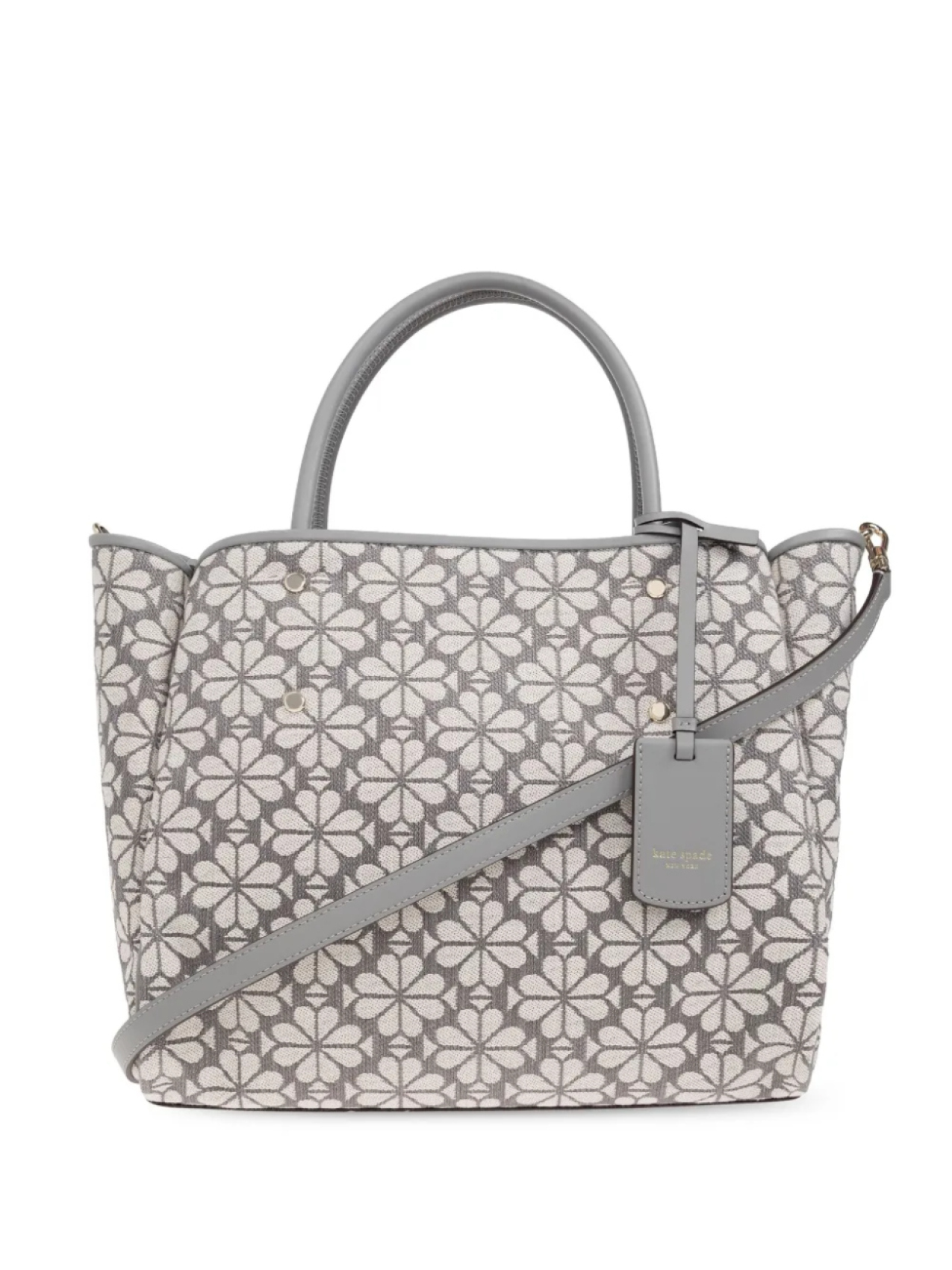 

Сумка-шоппер Kate Spade Flower, серый