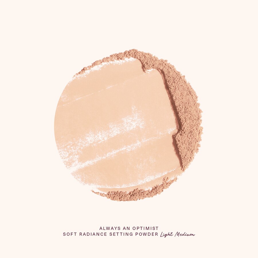 Всегда оптимистка. Пудра для фиксации макияжа Soft Radiance. Rare Beauty by Selena Gomez, 0.33 oz/9.5g, Light Medium — фото 3