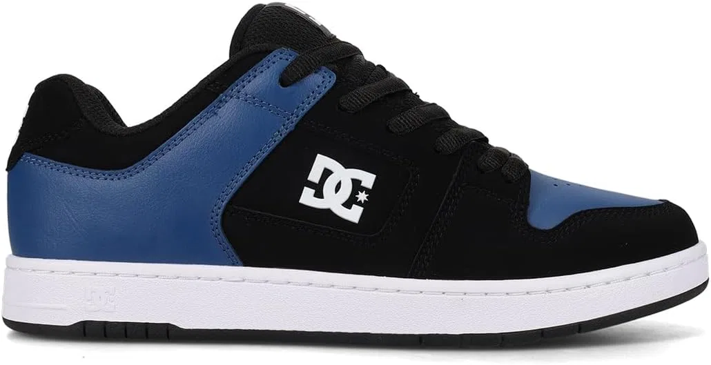 Мужские скейтбордические кроссовки DC Shoes Manteca 4, черно-сине-белые, размер 43 EU