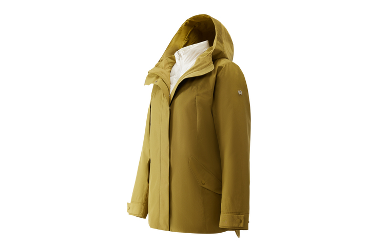 

Ветровка для женщин Waterproof, Windproof и Abrasion Resistant KOLON SPORT, оливковый