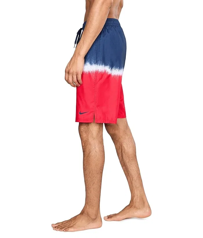 Плавки Nike Breaker Ocean Merge 9" Brief Lined Volley, Blue/Red — фото 3