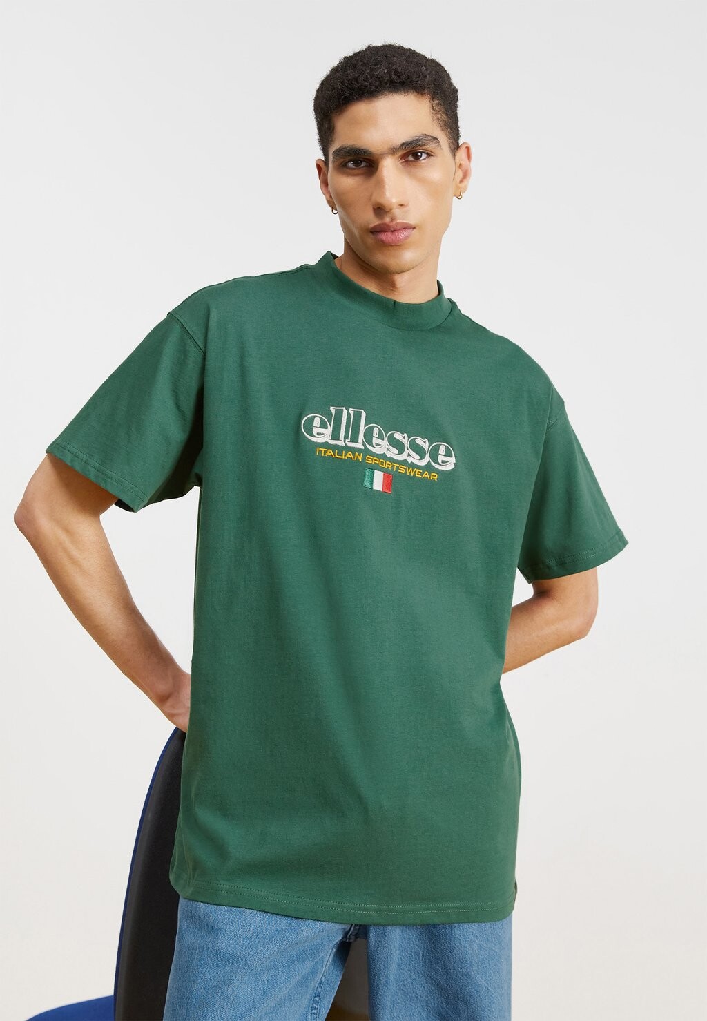 

Футболка с принтом VOUGHT TEE Ellesse, цвет dark green