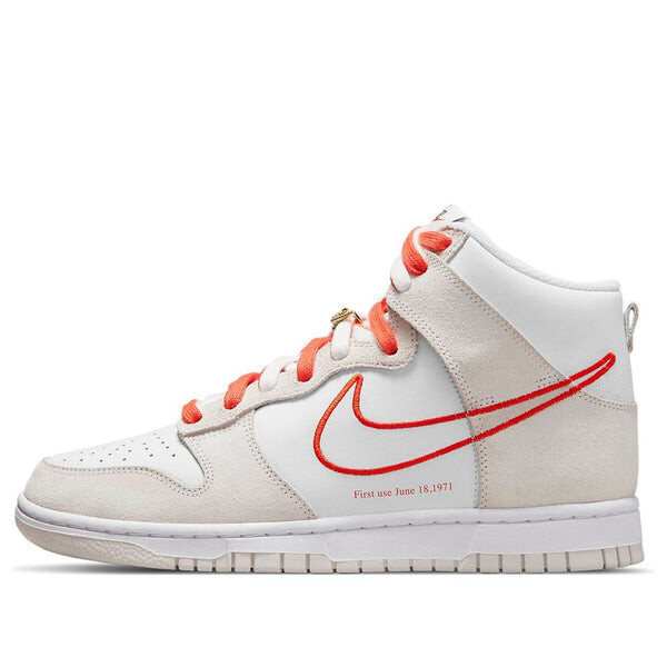 Кроссовки данки высокие se Nike, белый