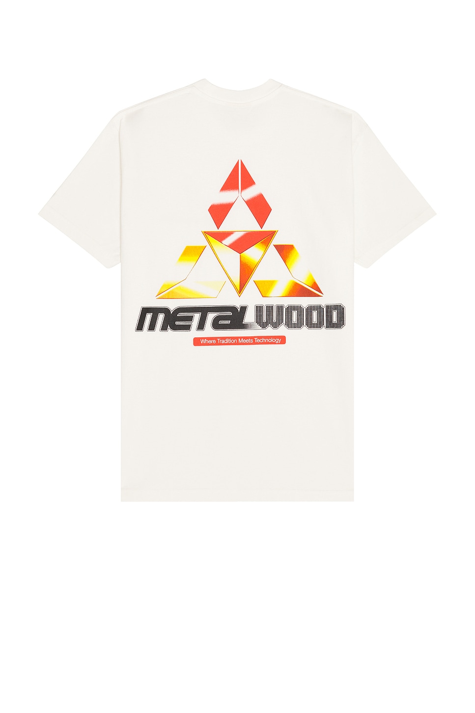 

Футболка Tri-Metal Metalwood Studio, White
