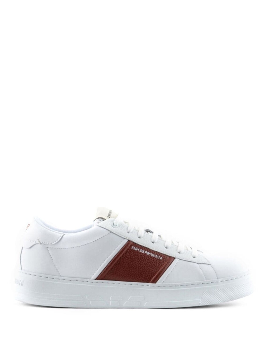 

Кроссовки Emporio Armani With Logo, белый/темно-красный, Серый, Кроссовки Emporio Armani With Logo, белый/темно-красный