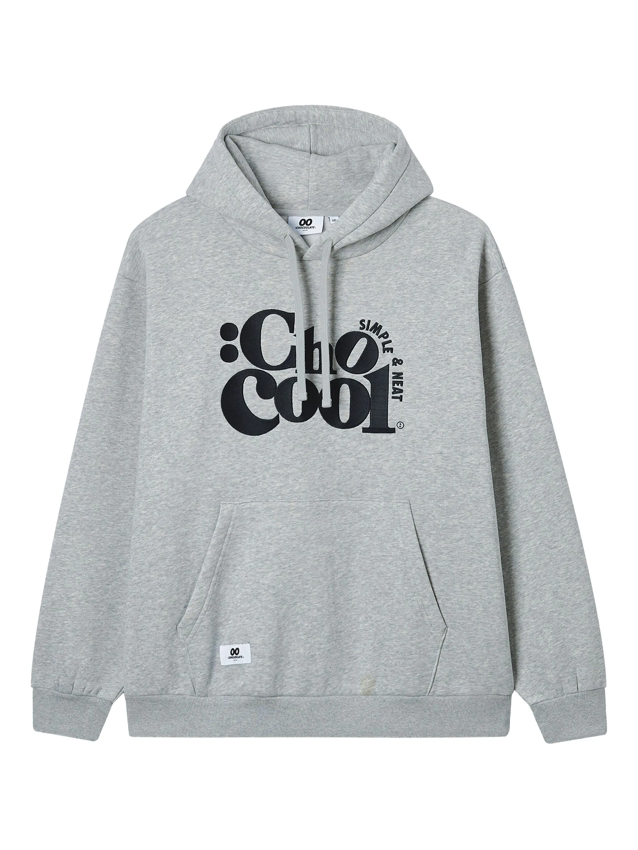 

Худи с логотипом Chocoolate, серый