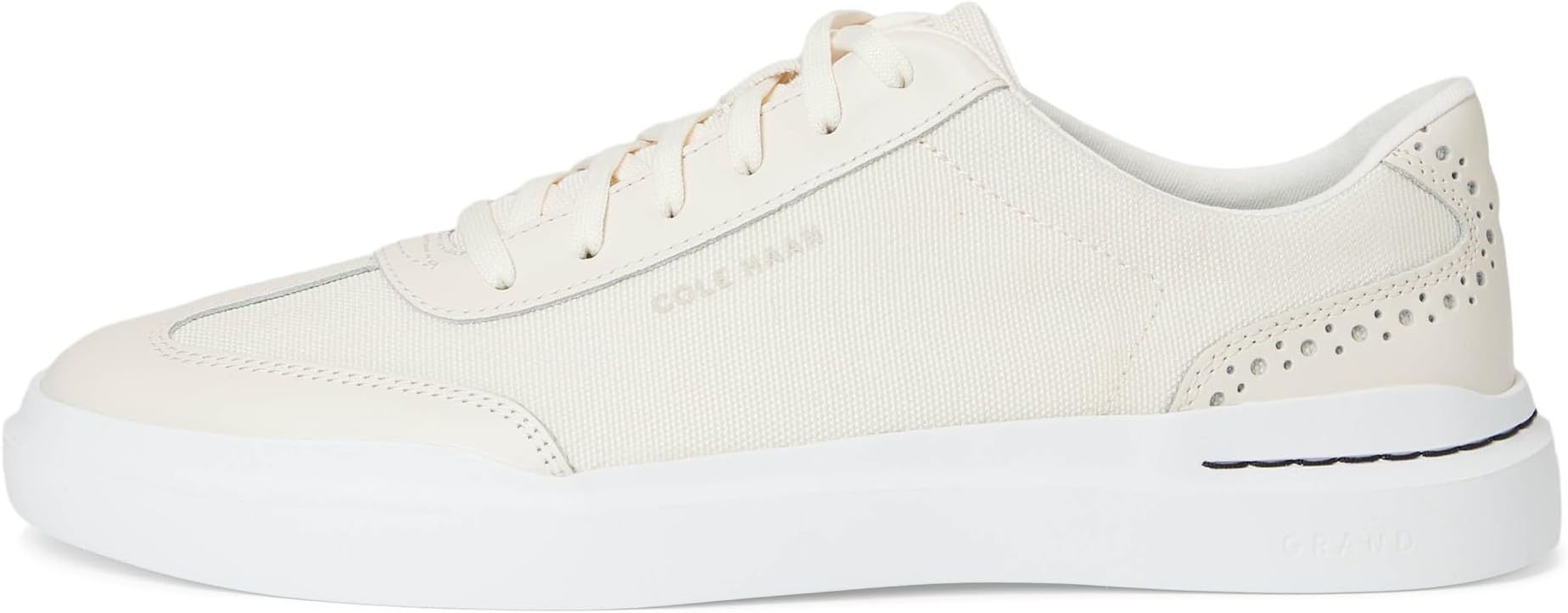 Кроссовки Cole Haan Grandpro Rally Canvas T-Toe Sneaker, цвет Ivory/Ivory/Optic White — фото 4