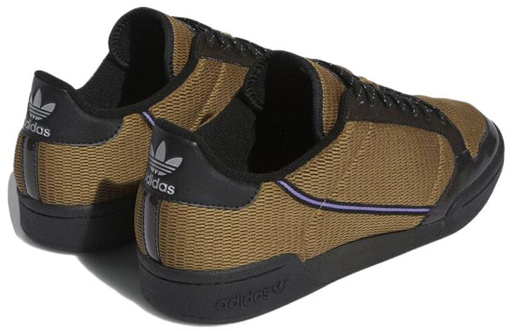 Мужские кроссовки для скейтбординга adidas originals Continental, Brown — фото 4