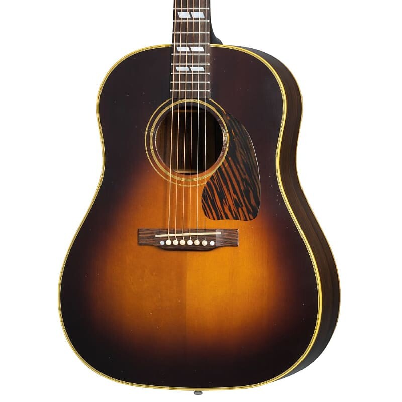 

Акустическая гитара Gibson 1942 Banner Southern Jumbo Light Aged Acoustic - Vintage Sunburst