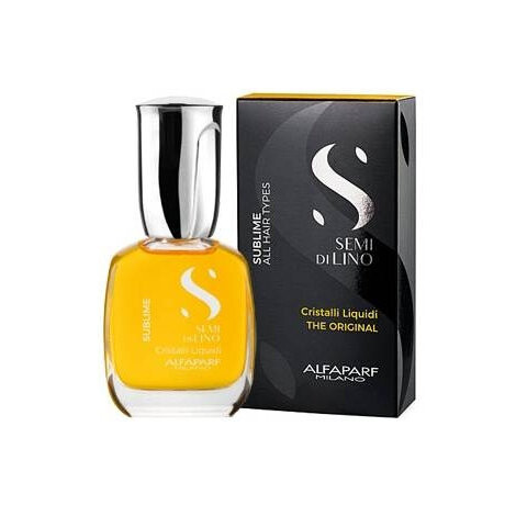 

Жидкие кристаллы, придающие волосам блеск, 15 мл Alfaparf, Semi Di Lino Cristalli Liquidi