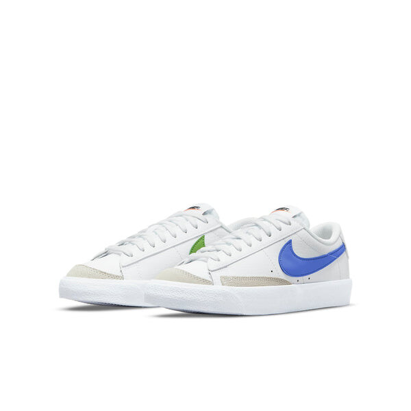 Кроссовки blazer low '77 'white chlorophyll medium blue' Nike, белый — фото 3