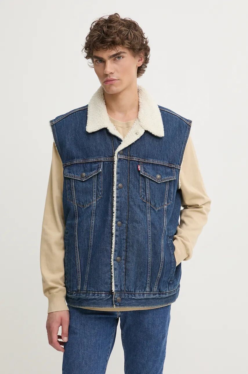

Джинсовый жилет Леви Levi'S, темно-синий