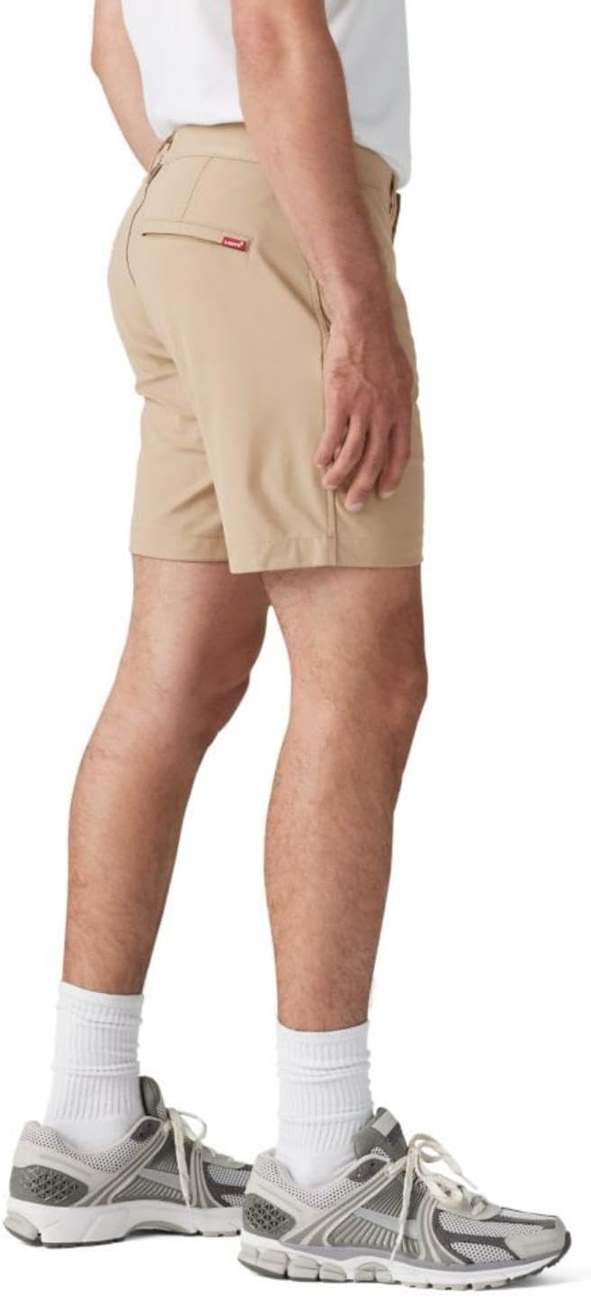 Мужские шорты Levi's Xx Chino Tech, Beach Taupe Warp Knit — фото 2