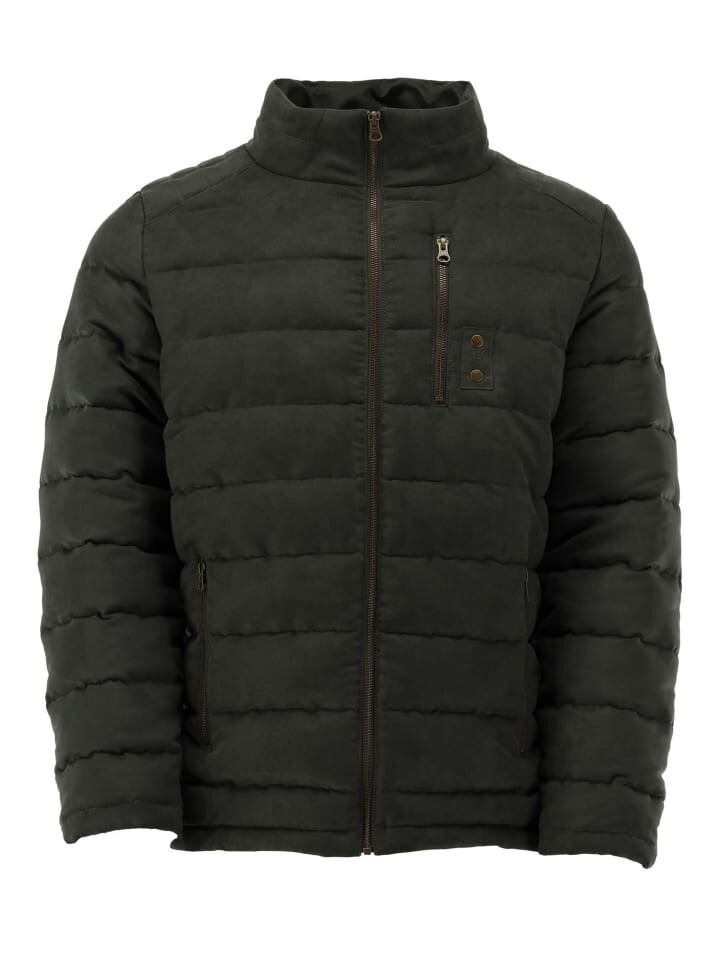 

Стеганая куртка Tom Collins Steppjacke Reekot, темно-зеленый