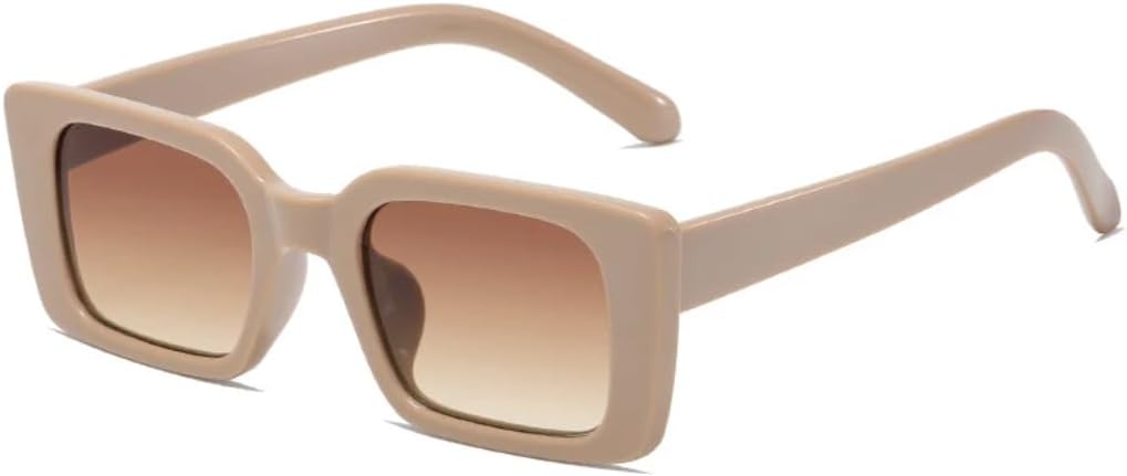 

Солнцезащитные очки с защитой UV400 | Маленькая оправа, линзы конфетного цвета | Для женщин и мужчин, для занятий спортом на открытом воздухе и вождения DSVIGF, Khaki Tea