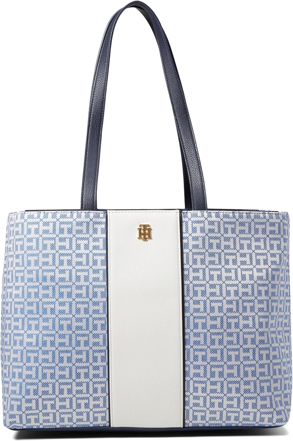 

Tommy Hilfiger Chloe II Tote, Blue Spell/White Greige