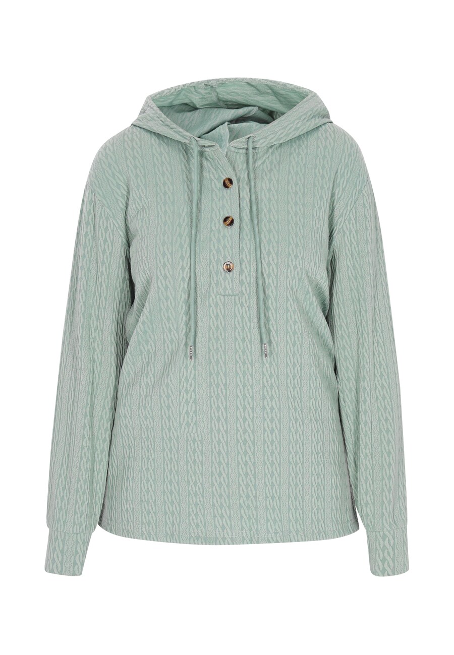 

Толстовка usha BLUE LABEL Comfy, цвет Mint/Pastel green