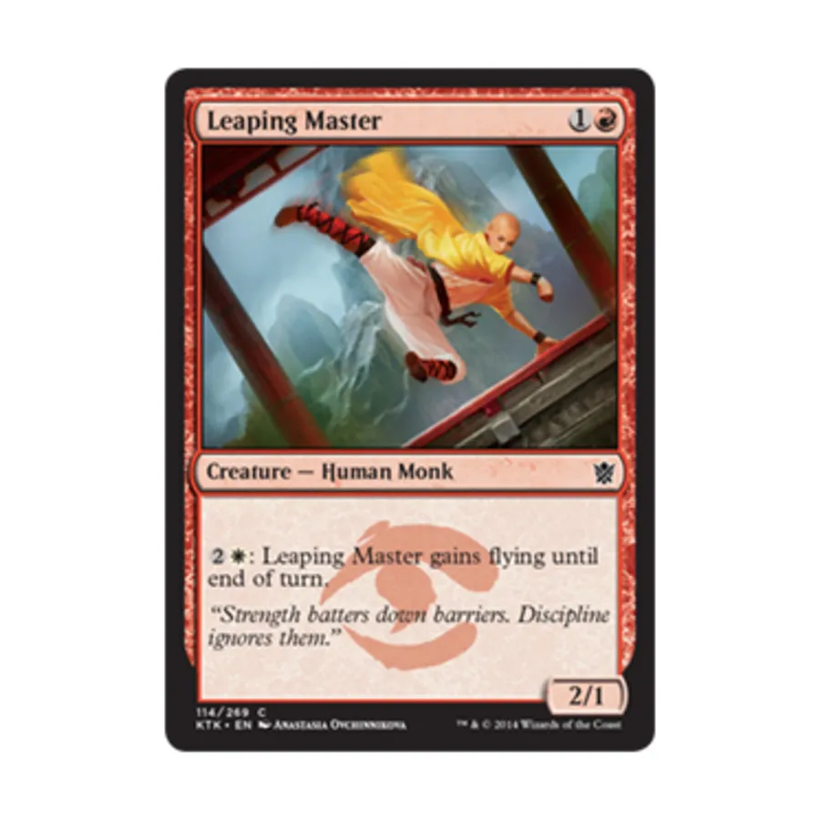 

CCG Прыгающий мастер (C) (Рольга), MTG - Khans of Tarkir