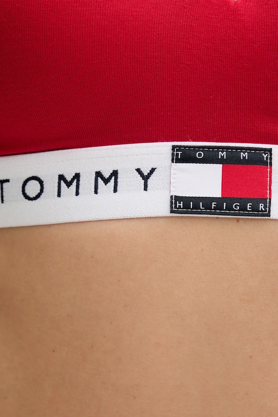 Бюстгальтер Tommy Hilfiger Heritage Padded Push-Up, красный — фото 3