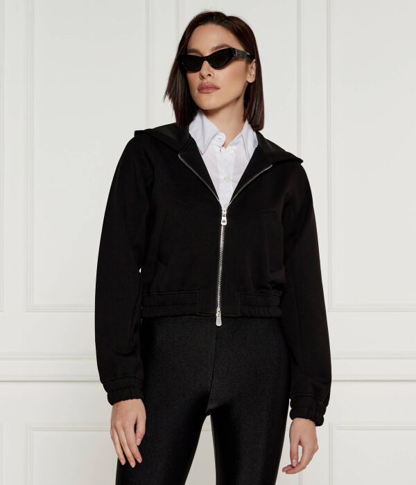 

Свитер Бирилло Cropped fit Pinko, черный