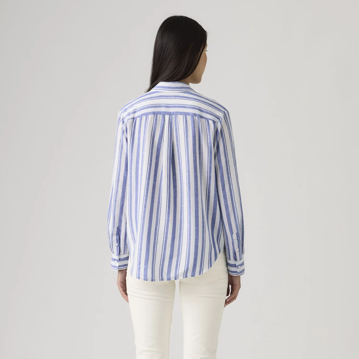 Рубашка из льна Elaine Utility Levi's, Blue — фото 4