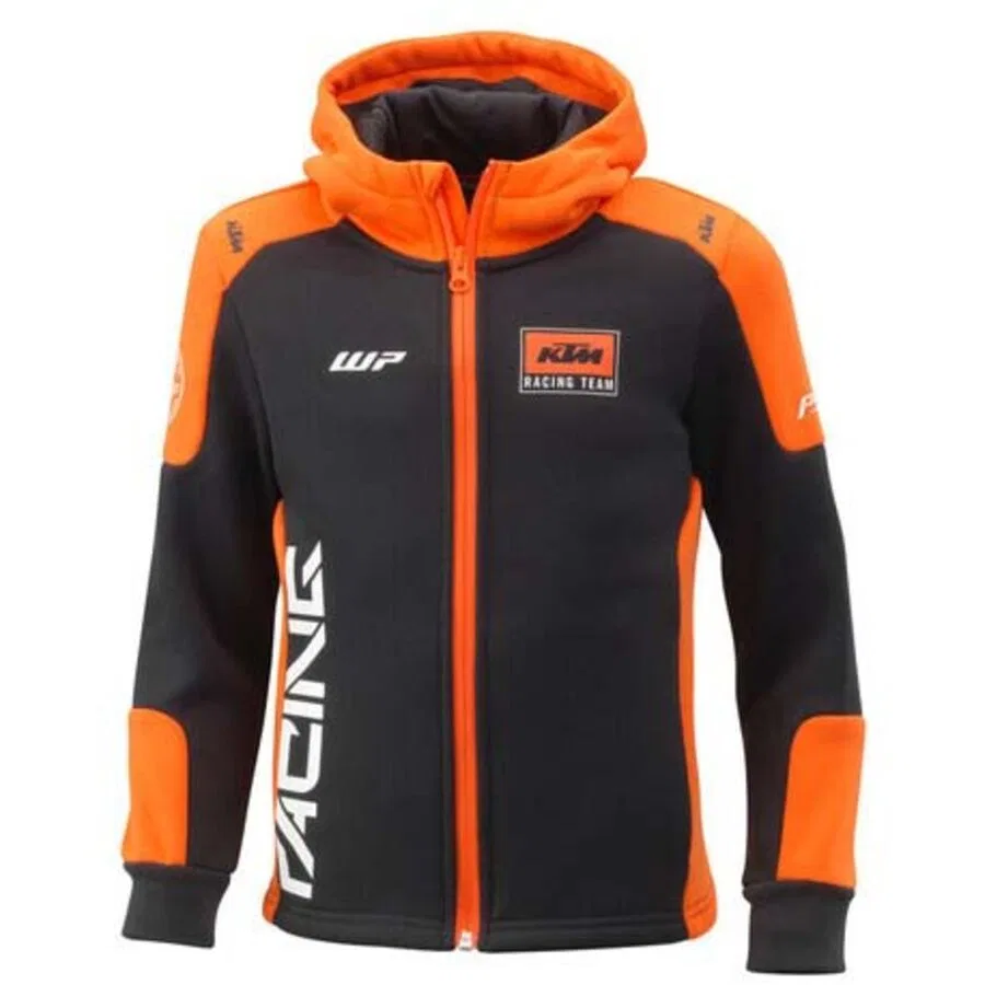 Худи на молнии для молодежной команды 2024 года Ktm Powerwear, Black/Orange