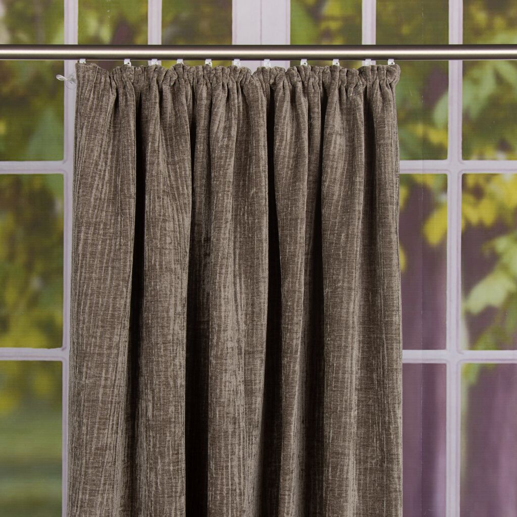 

Термоштора Canada Polar Fleece 140x245 см с рюшами лента фиолетовая фиолетовая Neutex, серый