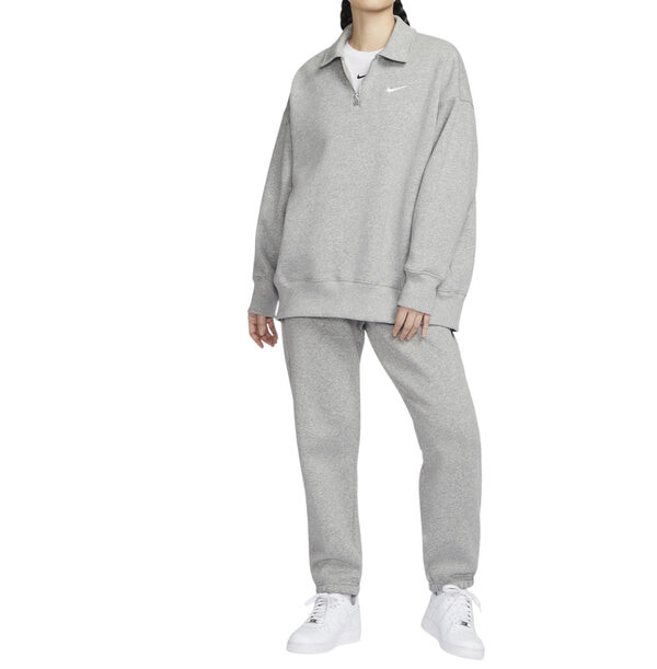 Футболка sportswear phoenix fleece 'grey' Nike, серый — фото 4