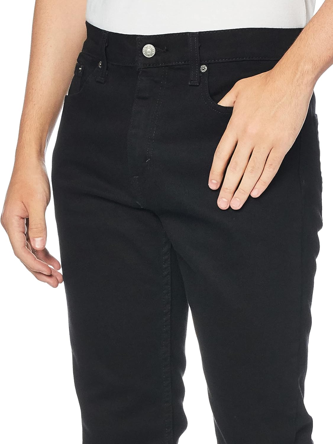 Мужские джинсы Levi's 512 Slim Taper Fit, черный деним — фото 3