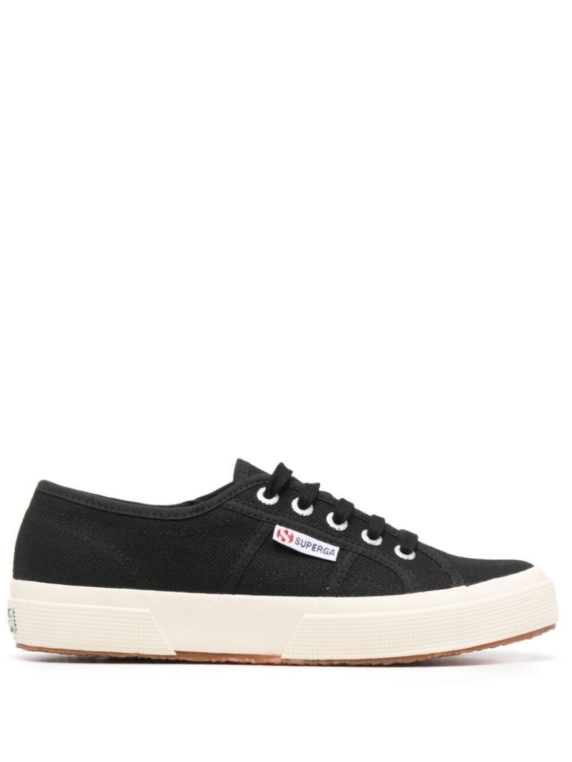 

Superga кеды на шнуровке, черный