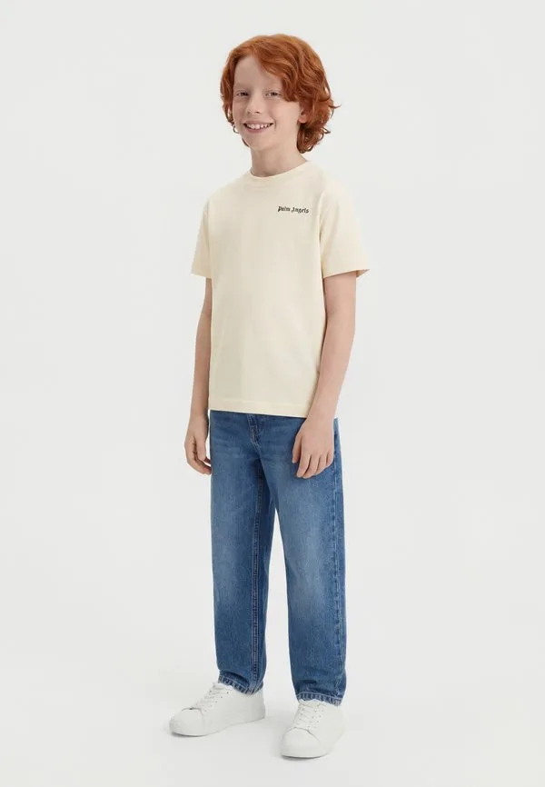 Базовая футболка с логотипом, цвет слоновой кости Palm Angels, Off-White