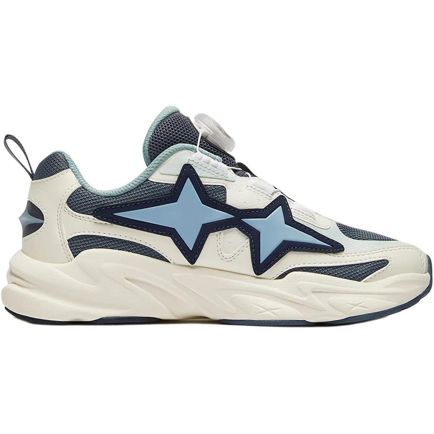 FILA KIDS Детские беговые кроссовки BOA устойчивые к истиранию pure gray blue milk white kids' — фото 2