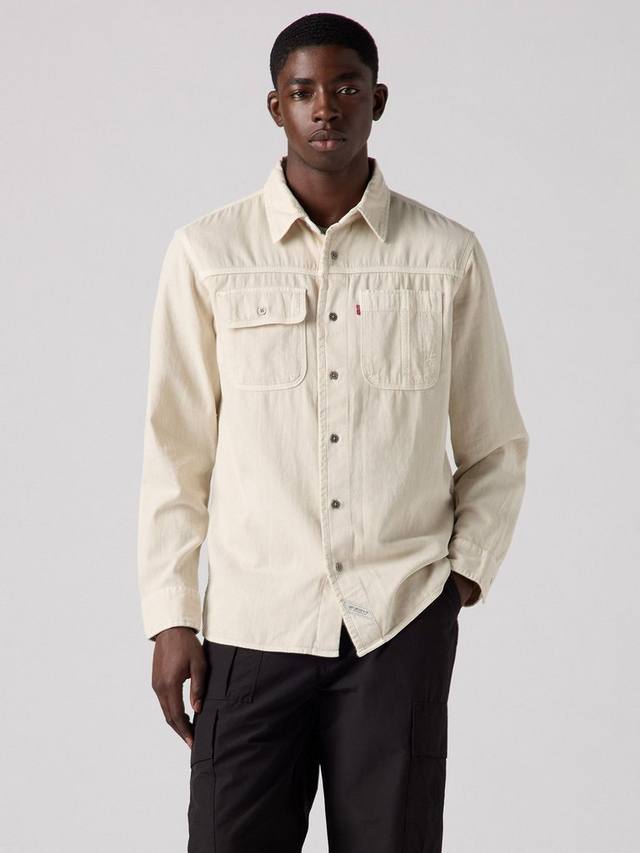 

Рабочая рубашка с длинными рукавами Auburn Levi's, Silver Birch