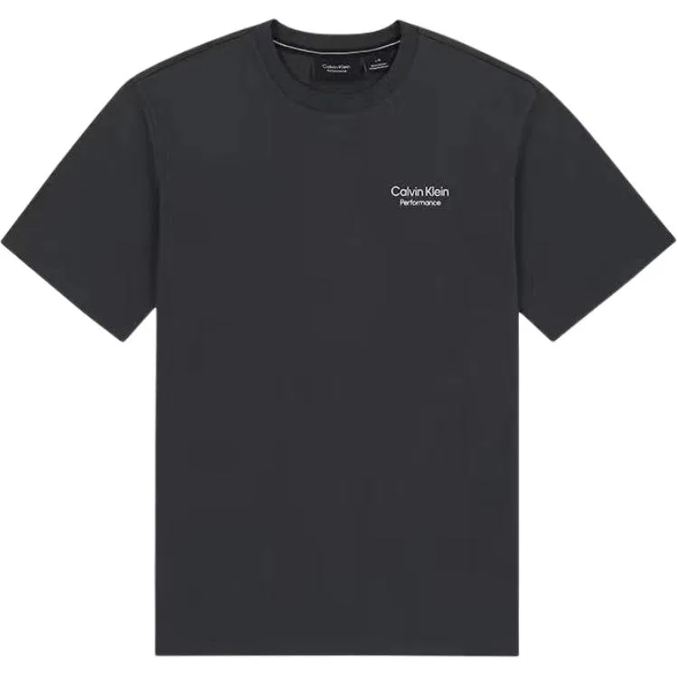 Футболка унисекс crew neck Calvin Klein, Black — фото 3